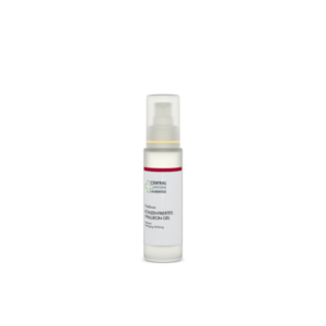 Ein Pumpflakon mit konzentriertem Hyaluron-Gel zur intensiven Anti-Aging-Wirkung in einem klaren, modernen Design.