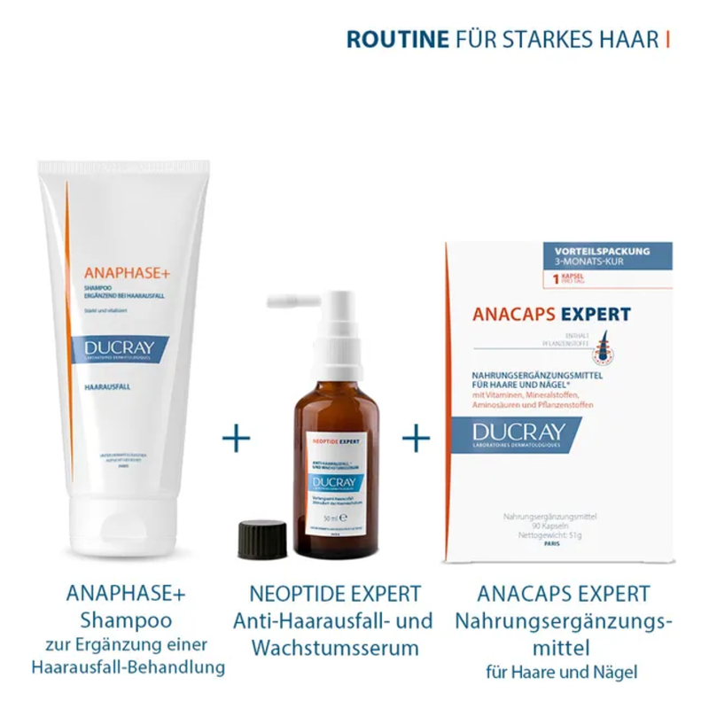 Ducray Anaphase+ Ergänzungsshampoo gegen Haarausfall – Bild 2